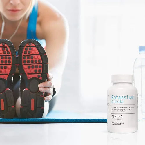 Vista 6 de Citrato de potasio 99 mg Suplemento dietético – Suplemento mineral de potasio para el equilibrio de electrolitos y soporte normal del pH – 100