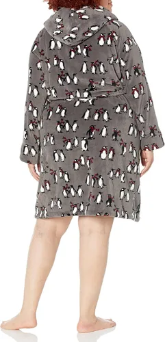 Vista 2 de Vera Bradley Womens Cozy Life Sherpa Hooded Robe