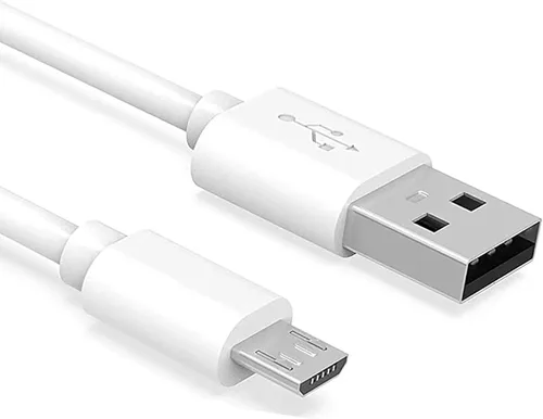 Vista 2 de Cable USB a micro USB de 6 pies de largo y accesorio de bloque de CA diseñado para lectores electrónicos Kindle Paperwhite antiguos