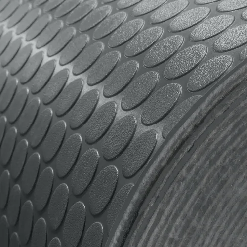 Vista 2 de RecPro Remolque 8'6" Piso con Patrón de Moneda de Níquel Gris Impermeable (15 pies)