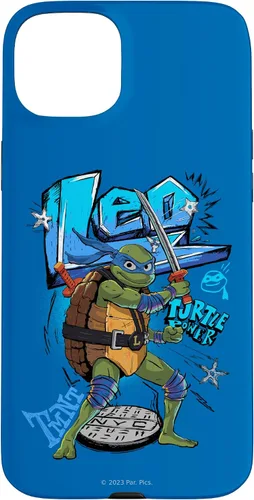 Vista 9 de Teenage Mutant Ninja Turtles: Mutant Mayhem Leo Turtle Power - Carcasa para iPhone 17