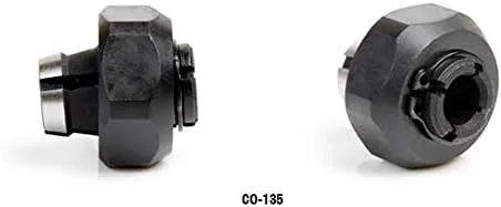 Vista 6 de Amana Tool - Portercable de pinza de enrutador de 1/4" (CO-132), grado industrial