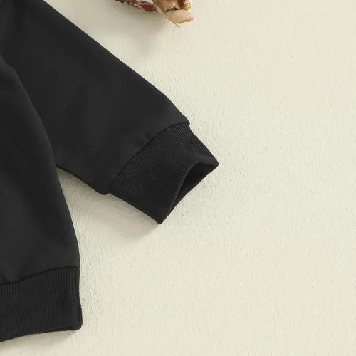 Vista 136 de Disfraz de Halloween para bebé, sudadera de calabaza con cuello redondo, suéter de manga larga, ropa de otoño