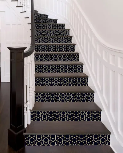 Vista 36 de FLFK Calcomanías para escaleras - Adhesivos para escaleras, Calcomanías autoadhesivas para escalones de Sunrise Coast, para decoración del hogar