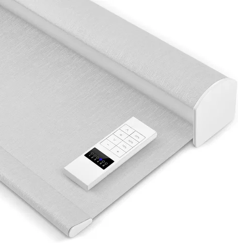 Vista 21 de Zshine Persianas opacas motorizadas con ancho personalizado (23-95 pulgadas), persianas enrollables inalámbricas y recargables con control remoto