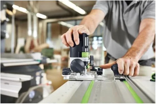 Vista 6 de Festool FS1400/2-LR32-55"(55.118 in)Carril de guía con agujeros para perforación. Modelo-496939