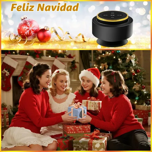Vista 6 de Altavoz de ducha Bluetooth con mosquetón, altavoces Bluetooth portátiles con ventosa, IP67 impermeable, inalámbrico, flotante, para camping, playa