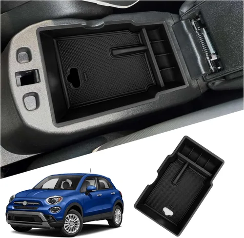 Vista 13 de Ruiya Organizador de consola central Prius 2010-2015 para Toyota Prius XV30 2010-2015 Accesorios ABS Material Reposabrazos Organizador de consola