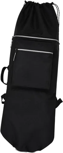 Vista 6 de Longboard - Funda de transporte impermeable para patineta, mochila para patinetas eléctricas, accesorios de viaje, accesorios de viaje