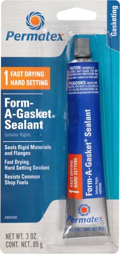 Vista 2 de Permatex 80007-12PK Form-A-Gasket #1 Sellador, 1.5 onzas (paquete de 12)