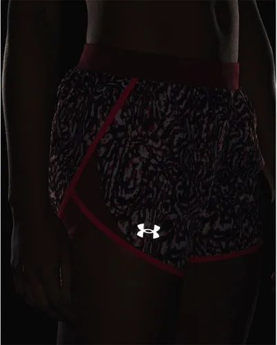 Vista 5 de Under Armour Fly By 2.0 - Pantalones cortos estampados de correr para mujer