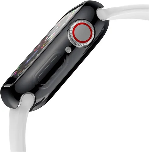 Vista 5 de Funda de TPU suave para Apple Watch Series 11 10 de 42 mm, cubierta de carcasa de iWatch con protección contra golpes chapada de TPU suave