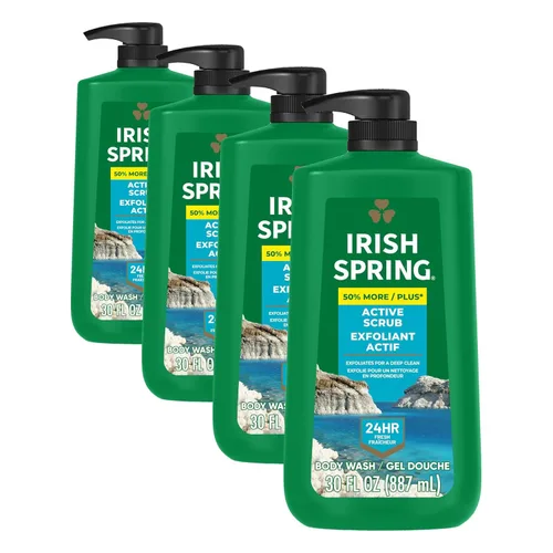 Vista 15 de Irish Spring Gel de Ducha 5 en 1 para Hombres, Gel de Ducha para Hombres, Te Mantiene Fresco y Limpio por 24 Horas, Acondiciona y Limpia Cuerpo