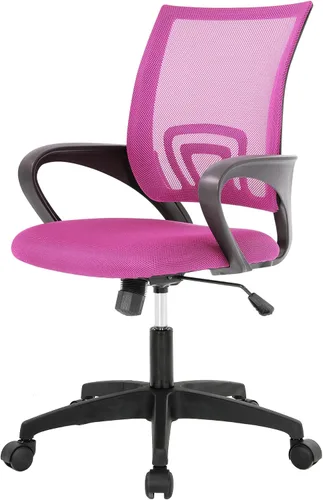 Vista 15 de PayLessHere Silla de oficina en casa, silla de escritorio para computadora, silla ergonómica ajustable, soporte lumbar, reposabrazos ejecutiva