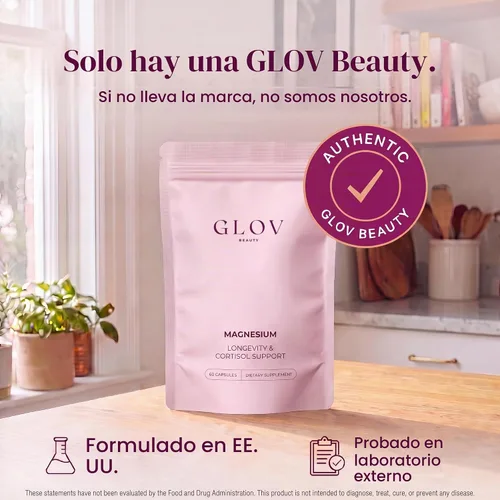Vista 2 de Glov Beauty Complejo de magnesio con citrato de glicinato L-treonato y malato