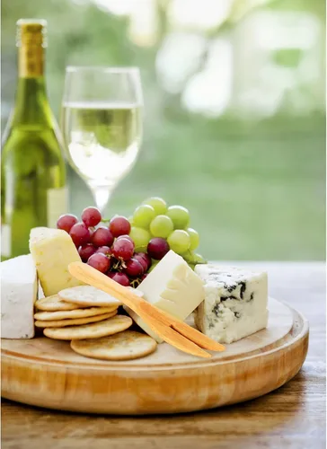 Vista 2 de Maison du Fromage - Mini tenedores reutilizables para servir, bambú bruñido, 2 juegos de 6