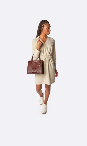 Vista 5 de BRAHMIN Melbourne Small Caroline Satchel
