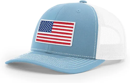 Vista 296 de Joe's USA Richardson 112 - Gorras de camionero con parche gráfico personalizado - Gorras estructuradas de cinco y seis paneles Richardson Premium