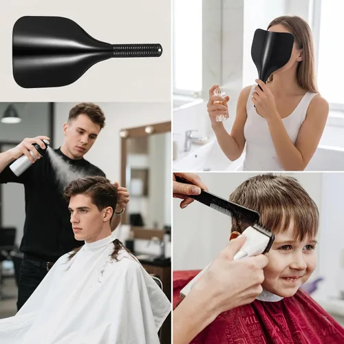 Vista 5 de Face Shield for Hairspray Plastic Hairspray Face Shield Barber Salon