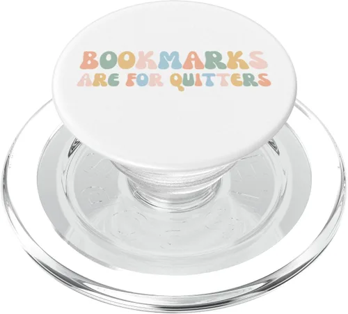 Vista 7 de Los marcadores son para los amantes de los libros de regalo para los amantes de los libros PopSockets intercambiables PopGrip