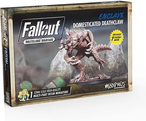 Vista 7 de Modiphius Entertainment Ltd Fallout Wasteland Warfare: Enclave-Assault Force - 6 Miniaturas, Figuras de Resina de Calidad de 32mm Sin Pintar