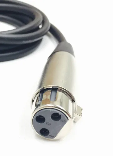 Vista 2 de Custom Cable Connection 25 pies XLR hembra a hembra 3 Pin Economy Cable