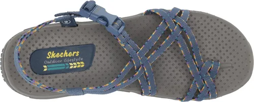 Vista 5 de Skechers Sandalias de broma divertidas para mujer, reggae