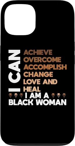 Vista 7 de iPhone 11 Pro Max poderoso negro mujer afirmación afroamericana orgullo caso