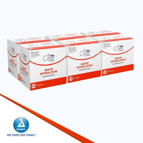 Vista 7 de Dynarex Petrolatum, gelatina de petróleo para piel seca o agrietada, gelatina de petróleo blanca calmante para irritaciones menores de la piel