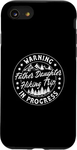 Vista 18 de Warning Father Daughter Hiking Trip in Progress Case for iPhone 17