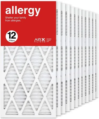 Vista 5 de AIRx Filters Filtro de aire MERV 11 plisado HVAC de 10 x 10 x 1 para caldera, paquete de 12 unidades, fabricado en los Estados Unidos