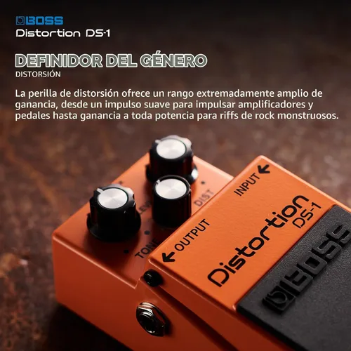 Vista 3 de BOSS DS-1 pedal de distorsión