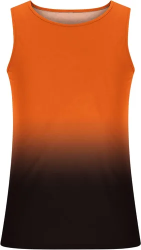 Vista 3 de Camisetas sin mangas para hombre, camisetas sin mangas degradadas de verano, camisetas deportivas para fitness, chalecos casuales, camisetas