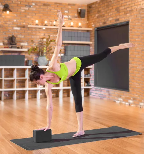 Vista 2 de ProsourceFit Foam Yoga Blocks, High Density EVA Yoga Bricks 4”x 6” x 9” (Set of 2)