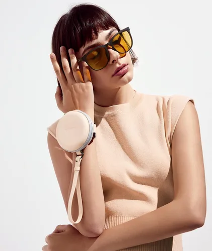 Vista 2 de BENEUNDER Gafas de sol plegables para hombres y mujeres, marco de acetato, protección UV400 polarizada