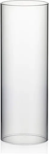 Vista 36 de WGVI Funda para portavelas Hurricane, ancho de 2 pulgadas, altura de 12 pulgadas, portavelas cilíndrico de vidrio transparente, tubo de chimenea