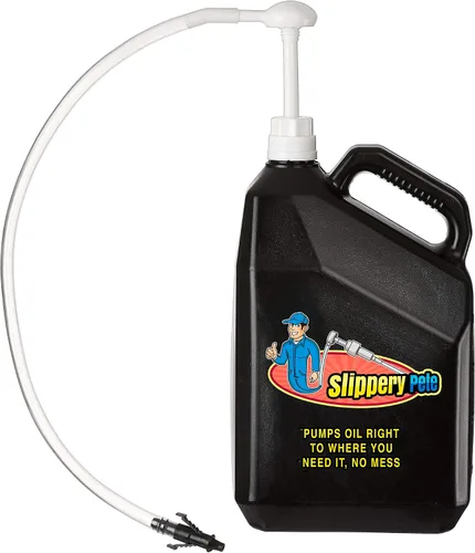 Vista 4 de Slippery Pete Bomba de líquido para botellas de galón y botellas de cuarto de galón de boca ancha (no para botellas de cuarto de galón estándar).