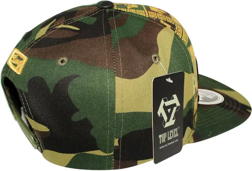 Vista 5 de Top Level - Gorra ajustable de algodón para hombre (varios diseños únicos de sombreros disponibles)