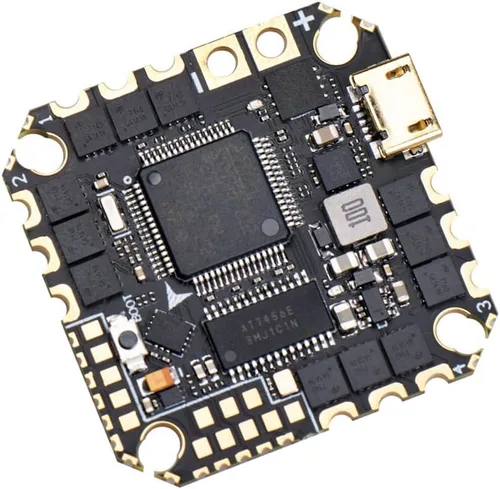 Vista 3 de 40A ESC Control de Vuelo Integrado BEC 5V 2-6S Soporte OSD Baro Blackbox 8MB para RC FPV Drone Quadcopter DIY Piezas