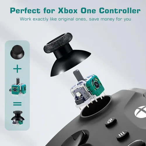 Vista 5 de AOLION Reemplazo del joystick del controlador para Xbox One
