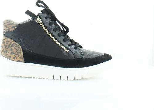 Vista 3 de Naturalizer Hadley-Hi - Tenis de moda para mujer, Negro (BlackCheetah), 9