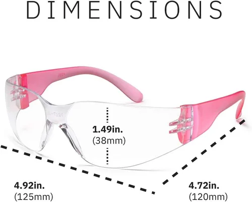 Vista 2 de Gamma Ray - Gafas protectoras de seguridad para niños, paquete de 12