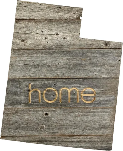Vista 9 de Letrero de madera rústica de Alabama para casa de campo, decoración del hogar de pared estatal, es un gran regalo temático de AL para recién
