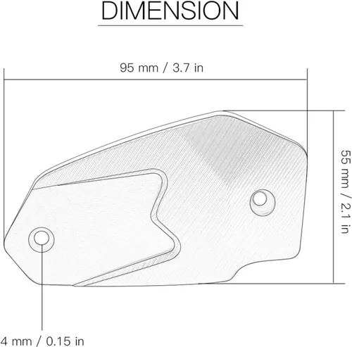 Vista 4 de Cover Cap Guard Motorcycle CNC Aluminum Brake Fluid Master Reservoir Cap Cover For Kawasaki Z900 Z800 ER6N ER6F For VERSYS 650 For Ninja650 ER-6N
