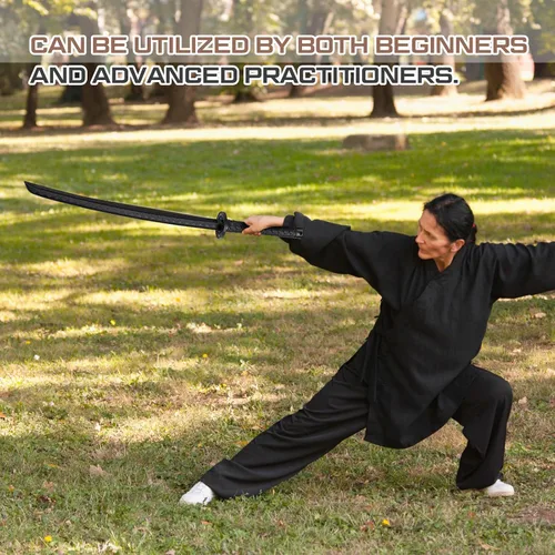 Vista 5 de Seenelling Soporte de entrenamiento de polipropileno con funda ABS Herramienta de práctica de entrenamiento japonés marcial para hombres