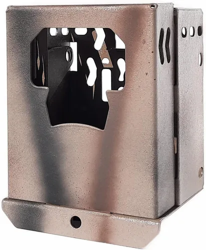 Vista 2 de Theft-Deterrent Powder-Coated Heavy Duty Protective Waterproof Steel Security Lock Box Compatible with Moultrie Mobile Edge Trail (11903)