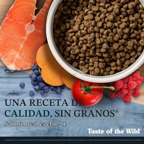 Vista 4 de Taste of the Wild Pacific Stream - Alimento seco para cachorros, salmón, 14