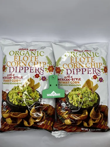 Vista 4 de Trader Joes Organic Corn Chip Dippers (1 paquete, maíz)