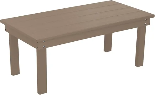Vista 9 de Furniture Barn USA Poly Hampton - Mesa de café, color azul Azul (Aruba Blue)