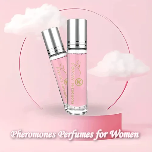 Vista 2 de Perfume de feromonas para mujer – Perfume Roll On, Eau de Parfum, aumenta la confianza y la atracción, aroma sutil de larga duración, para uso